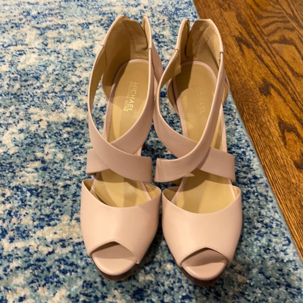 Michael Kors Blush Pink Heels